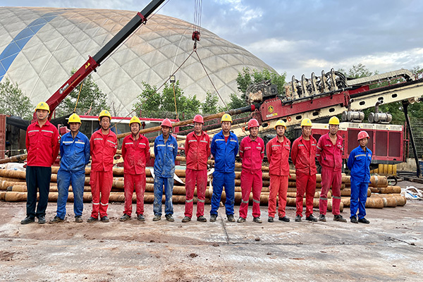 天然氣1800米超長距離巖石穿越施工