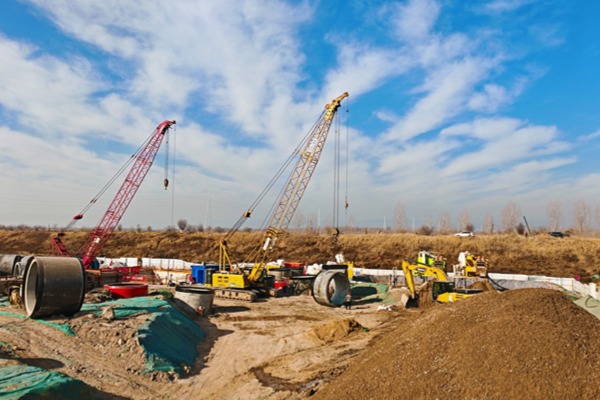 DN3000熱力管道頂管工程